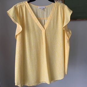 Chaus Yellow Blouse